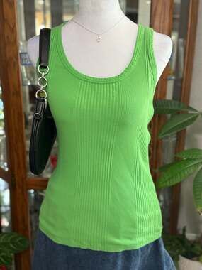 Aerie Women's Ribbed Scoop Neck Racerback Tank Top
